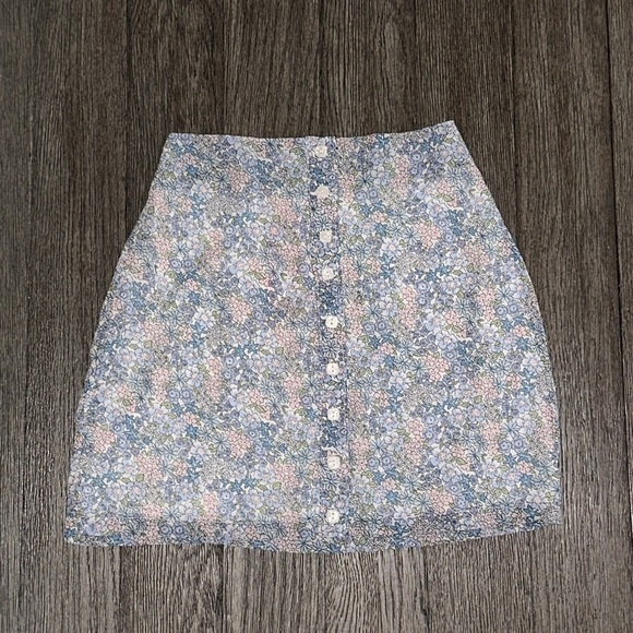 Beginning Boutique Dresses & Skirts - Beginning Boutique Jane Button Mini Skirt
